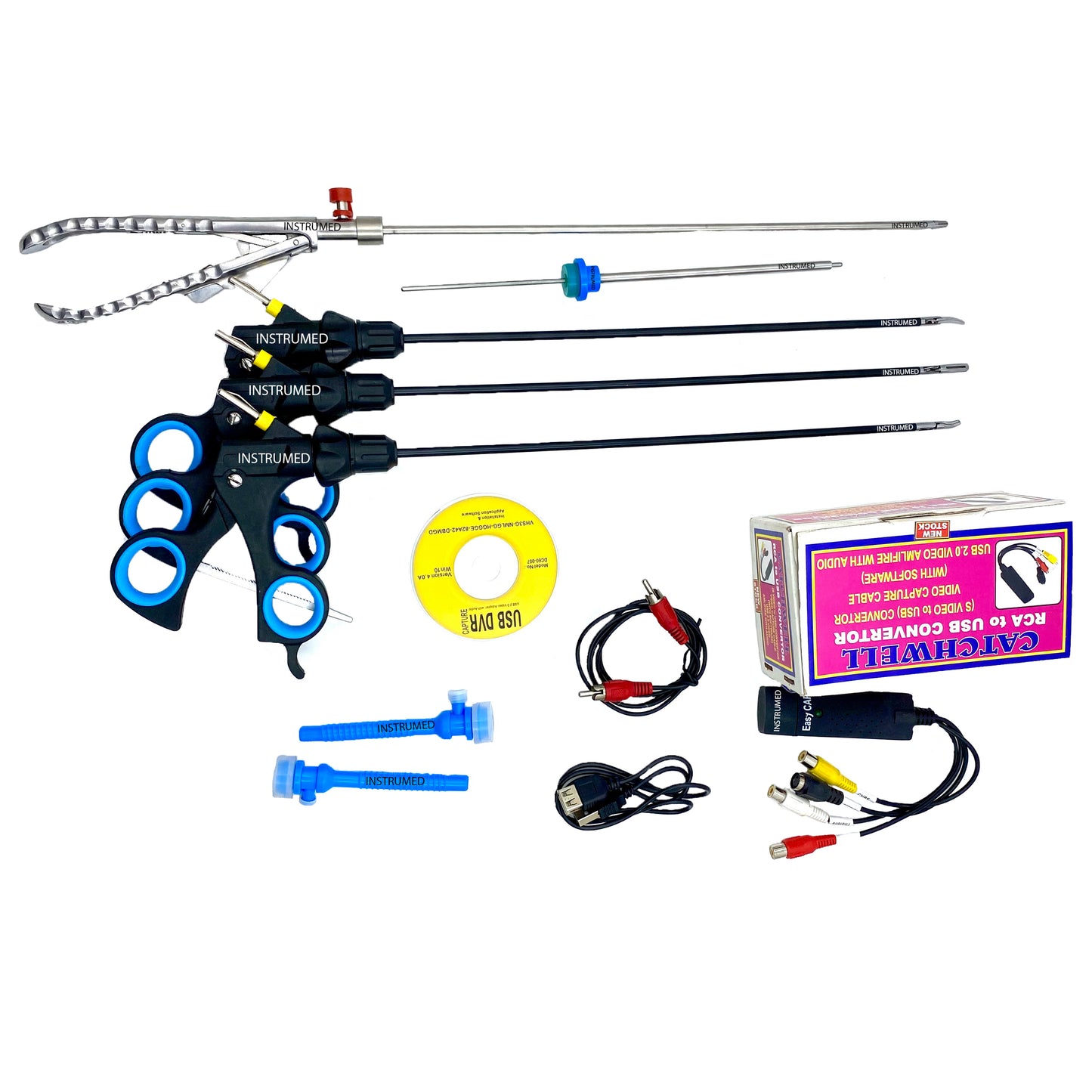 Laparoscopic Beetle Endotrainer Set Rectangular Box Complete Practice Kit - Instrumed Healthcare