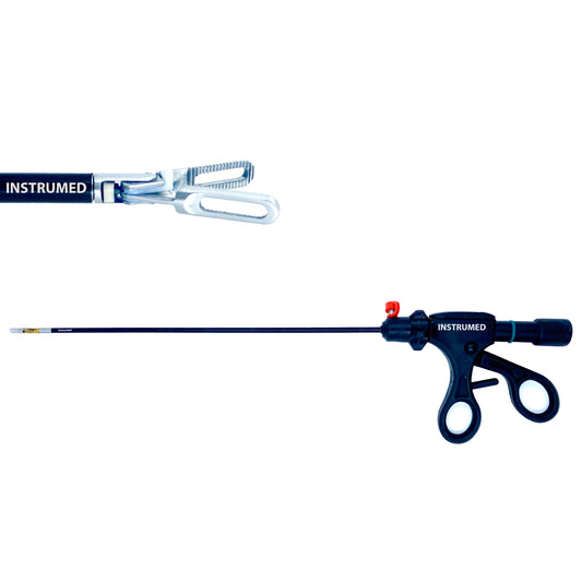 Laparoscopic Instruments Bipolar Fenestrated Bowel Forceps - Instrumed Healthcare