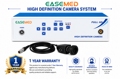 EASEMED Full HD Endoscopy & Laparoscopy Camera System with Camera Head | 1920×1080p Surgical Imaging System | HD Endoscopic Camera Unit - Instrumed Healthcare