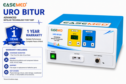 EASEMED UROBITUR Urology Electrosurgical Generator Cautery Machine Unit | Bipolar Saline TURP Set - Instrumed Healthcare