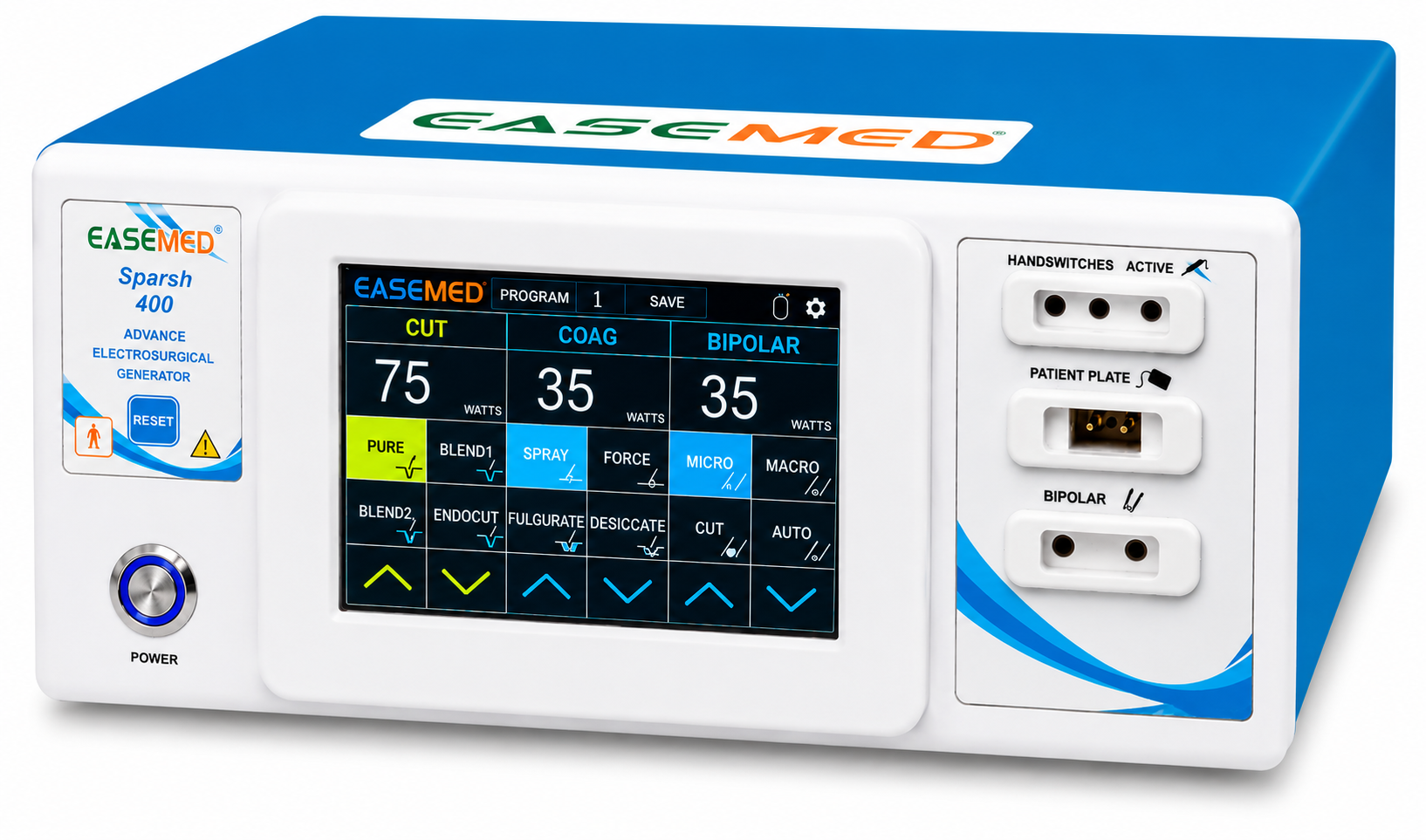 EASEMED SPARSH 400 advance touchscreen cautery machine