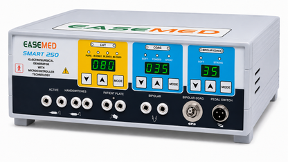 EASEMED Smart 250 250W digital monopolar bipolar electrosurgical generator cautery machine