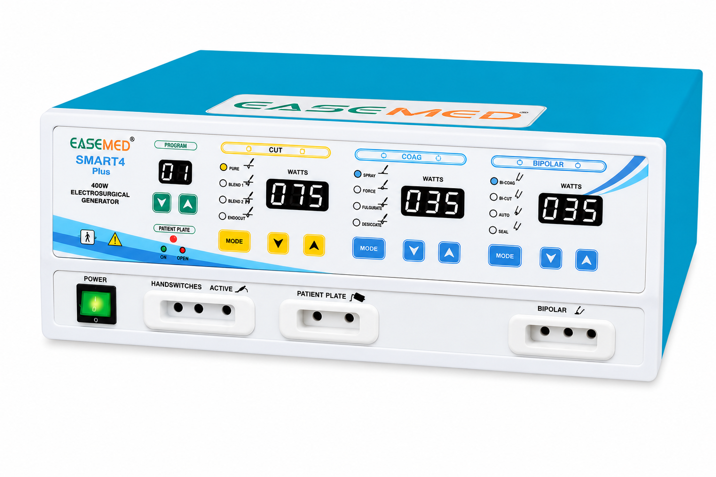 EASEMED Smart 4 Plus Advance 400W digital monopolar bipolar electrosurgical generator cautery machine