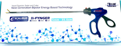 Laparoscopic Instrument Excalibur Bipolar Vessel Sealer Cutter Forceps - Instrumed Healthcare