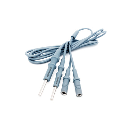 Laparoscopic biclamp electrosurgical cable for forceps used in minimally invasive surgery.