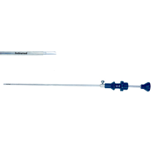 Laparoscopic Endo Knife with 5mm diameter and 330mm working length for precise minimally invasive surgical cutting.
