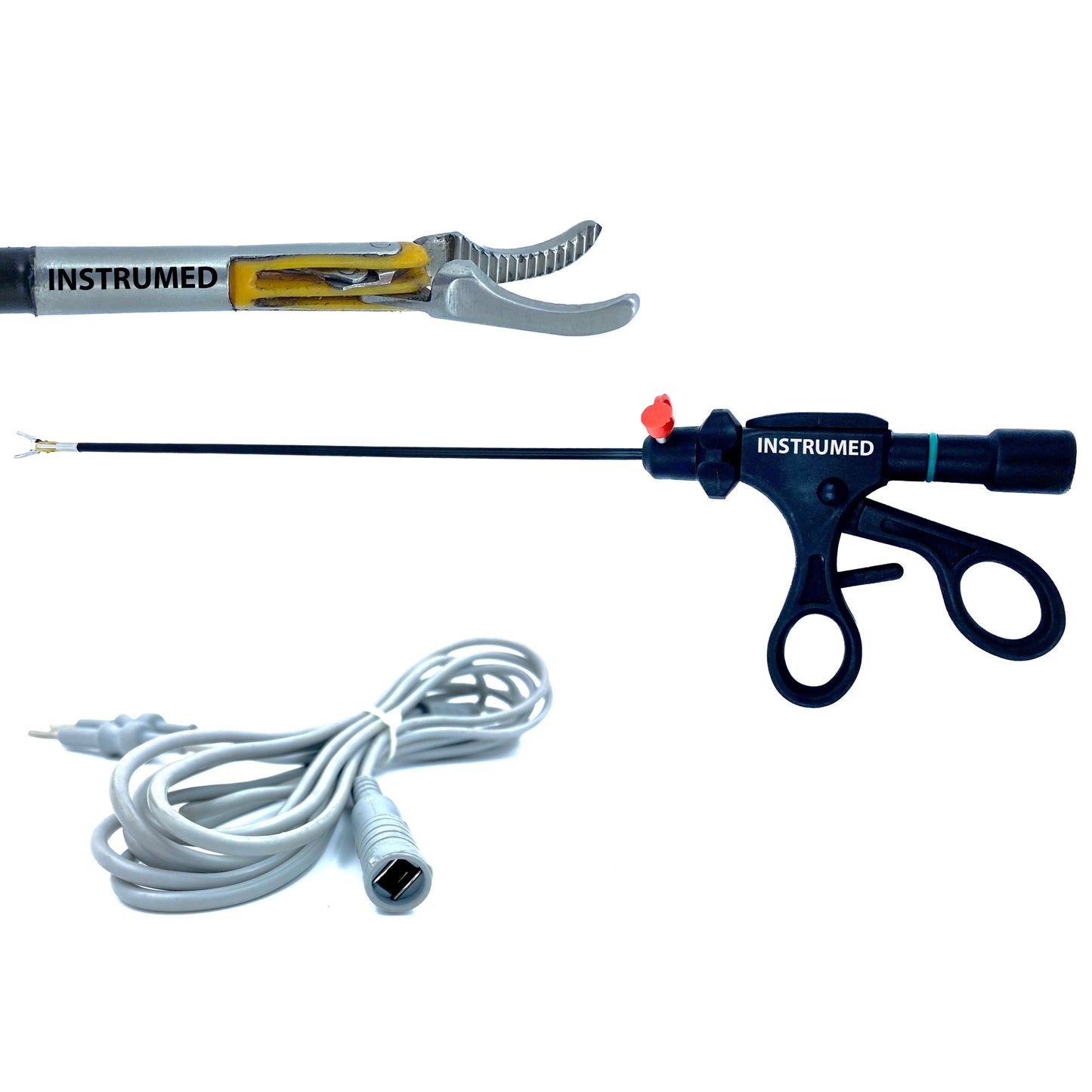 Laparoscopic bipolar Maryland dissector forceps with 5mm diameter and 330mm working length for minimally invasive surgery.