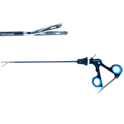 Laparoscopic Croce-Olmi grasper forceps with 5mm diameter and 33cm working length used for minimally invasive surgery.